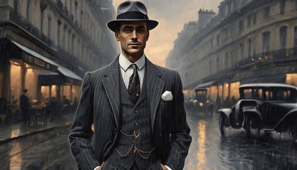 Les vêtements masculins des années 20 : un style intemporel à redécouvrir