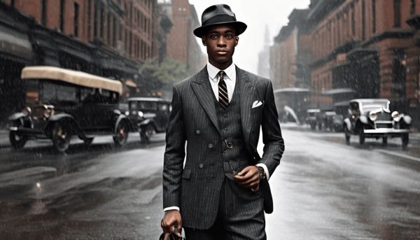 Maîtriser le style rétro de la mode masculine des années 1920