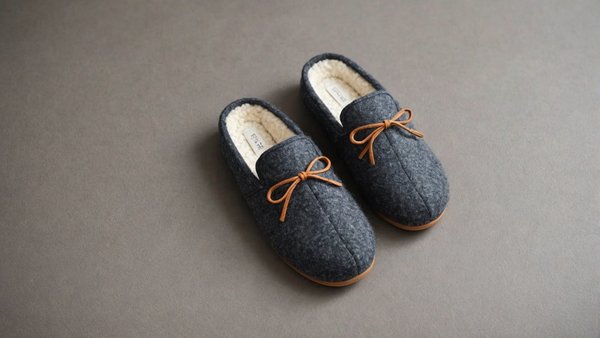 Chaussons fourrés en laine pour femme : le confort parfait pour l'hiver