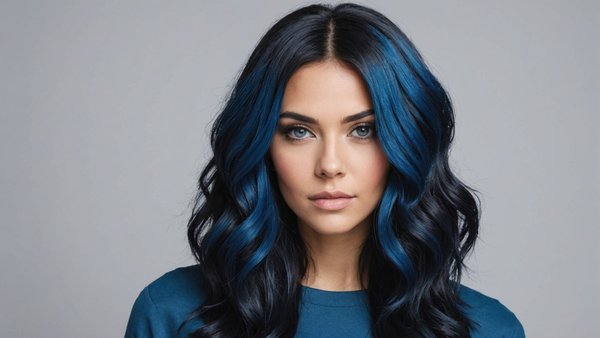 Coloration cheveux noir bleu : transformez votre style à petit prix
